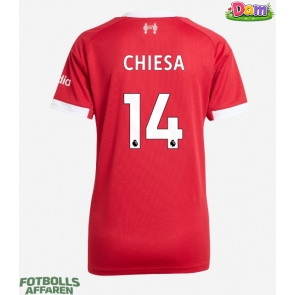 Liverpool Federico Chiesa #14 Hemmatröja Kvinnor 2025-26 Kortärmad